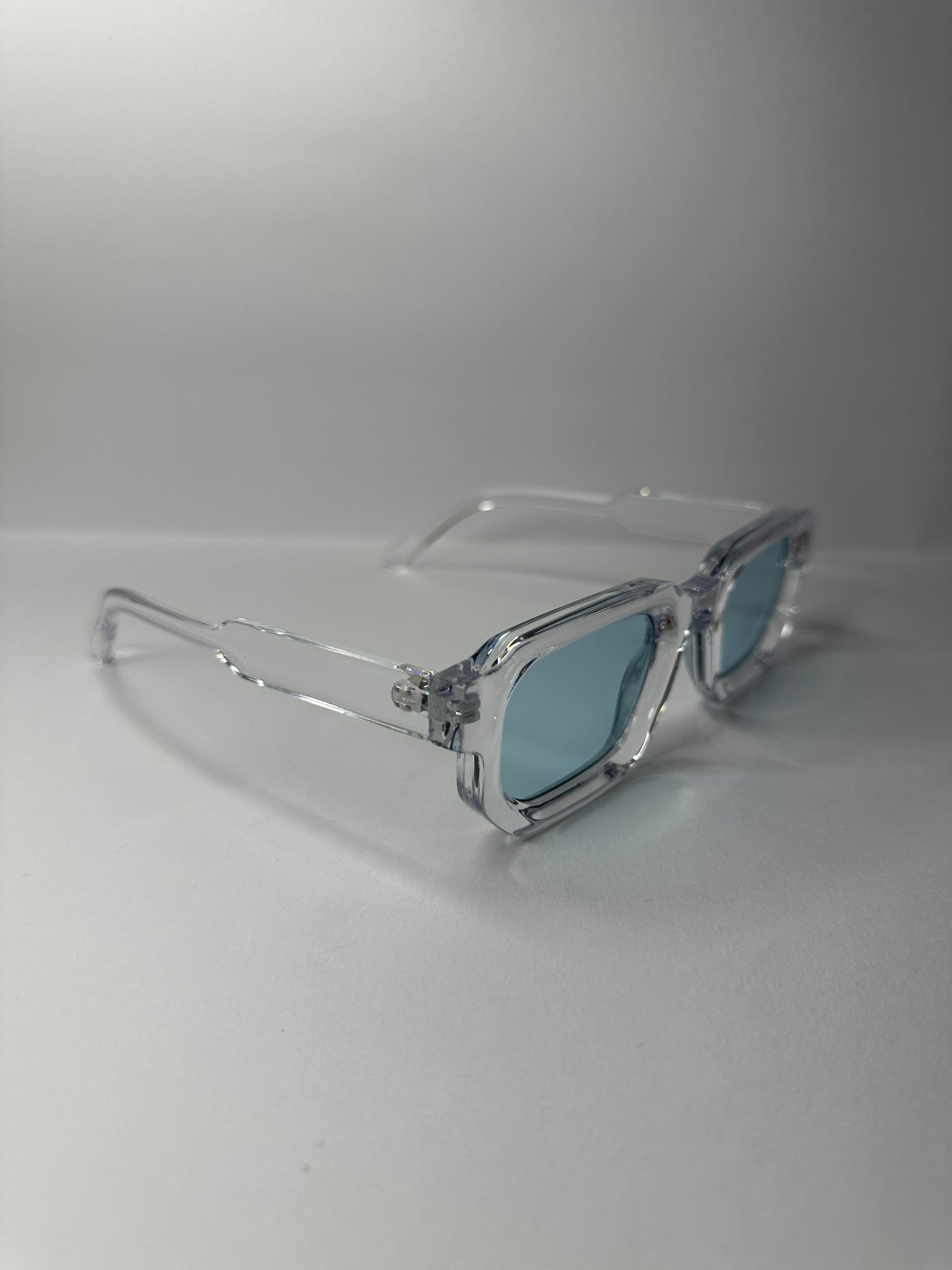 Lentes iceberg azul con transparente