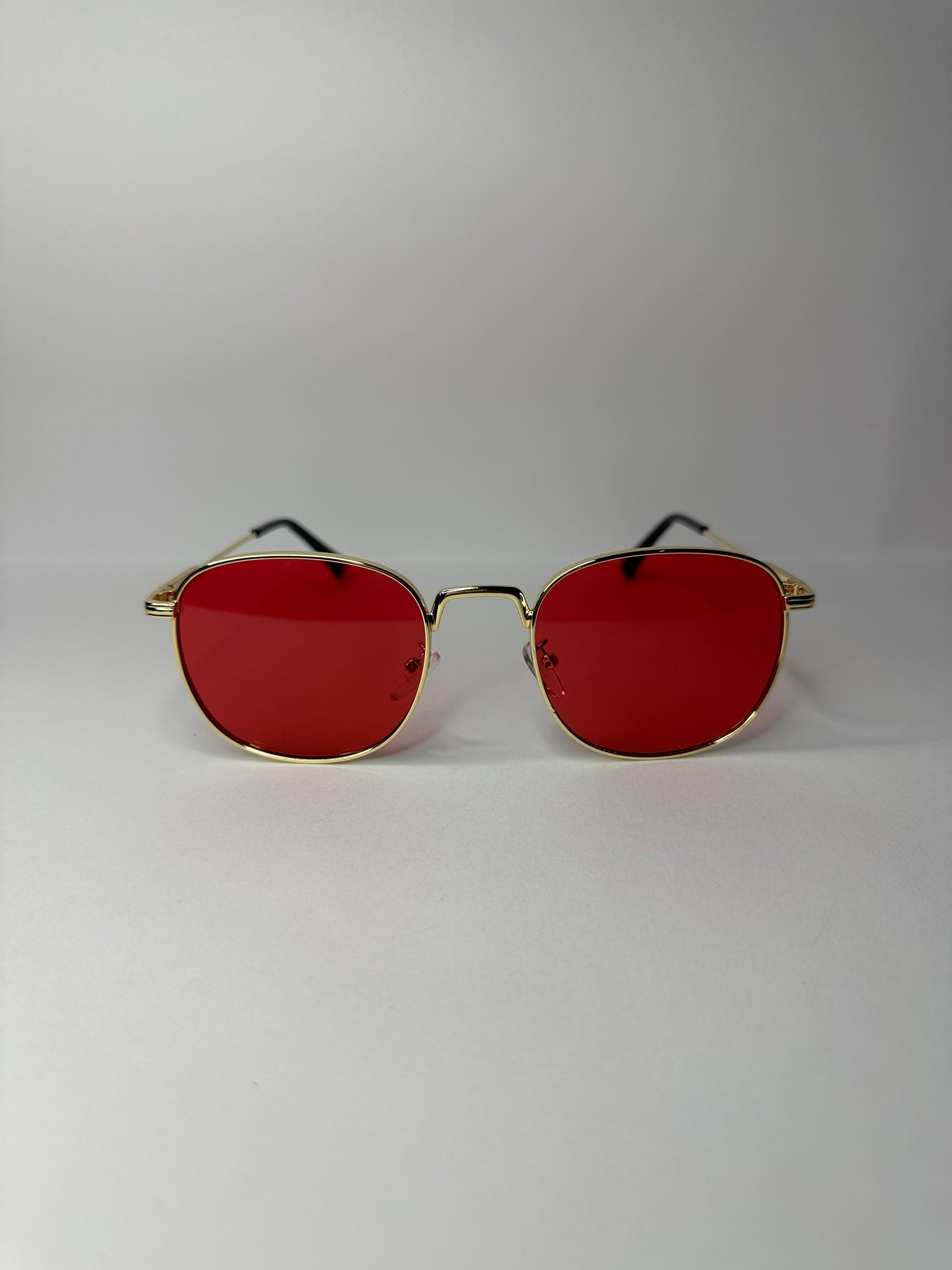 Lentes músico rojos