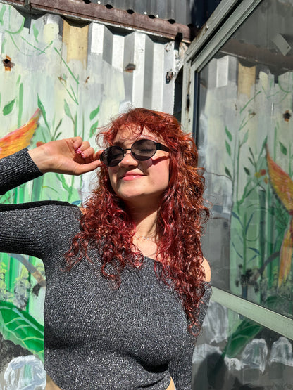 LENTES GLAMOUR NEGRO MATE