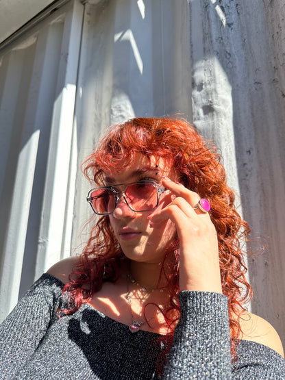 LENTES TESLA ROJO NIÑOS